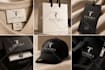design logo, brand style guide or brand identity guidelines with branding kit