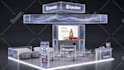 design the exhibition stand, trade show booth, expo stall, or kiosk