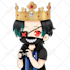 draw a vtuber, giftuber and pngtuber in chibi style