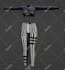 model,texture and rig 3d outfits and accessories for second life,sansar and sims