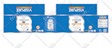 do premium qualitative product label design, with 3d mockup
