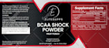 design pixel perfect supplement product label, 3d mockup