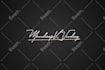 do personal real hand signature logo with video tutorial