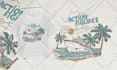 create awesome beach vintage clothing design