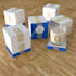 do pixel perfect candle packaging and product label