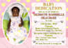 design event card, party invitation and birthday card