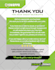 design custom package insert and amazon thank you card