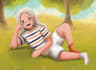 design personalized cartoon characters for children books
