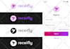 design metaverse token cryptocurrency coin nft blockchain bitcoin logo