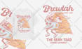 create awesome beach vintage clothing design