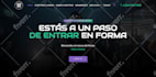 design a responsive website for personal trainers, gyms, and fitness studios