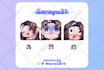 do customizable chibi ych emotes