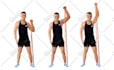 draw custom yoga exercise workouts  illustrations from image