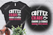 design custom typography logo t shirts for amazon, pod, and etsy