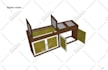 draw carpentry,furniture,DIY woodworking project plans with material and cutlist