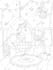 draw cute coloring book page for children