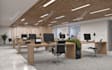do 3d office interior design and commercial interior spaces