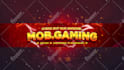 design a gaming banner for youtube and twitch