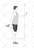 draw yoga pose, workout, and exercise illustration