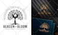 create custom hand drawn simple logo design, visiograph