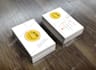 design a minimalist business card