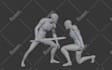 fix game character humanoid rig fbx retarget animation blender ue5 unity mixamo