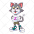 create character, mascot, or cartoon logo
