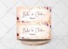 design a luxury wedding invitation and elegant party invite
