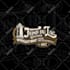 create vintage retro logo with hand drawn engraving style