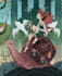 draw fantasy illustrations and covers, folk art, freehand digital