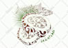 make tattoo design with ethnic ornament or animal print
