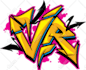 create a graffiti logo in my style