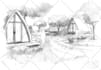 do professional landscape and architectural sketches and perspectives
