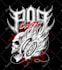draw death metal artwork for band merchandise or album cover