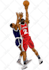 draw sport player illustration for magazine, poster, or book