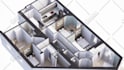 create outstanding interior 3d architectural rendering