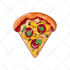 draw food in realistic cartoon illustration