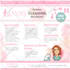 design feminine beautiful makeup cosmetic flyer and cards
