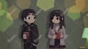 draw you and your partner in scott pilgrim take off style