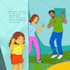 create a cute, modern, colourful illustrations and cartoons
