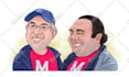 draw a beautiful cartoon portrait