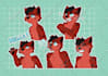 make furries stickers for discord or telegram nsfw sfw