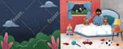 draw cute childrens book illustration for your story