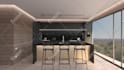 do unique kitchen design and rendering