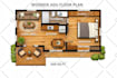 do wooden structure adu permit drawings floor plan in autocad