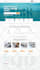 modern clean professional web landing page UI UX design figma