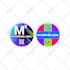 make sticker design with qr code integrated