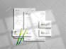 design redesign logo, business card, letterhead, all stationery items