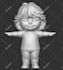 sculpt your 3d character toys for 3d printing and rendering