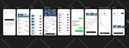 create mobile app design uiux using figma